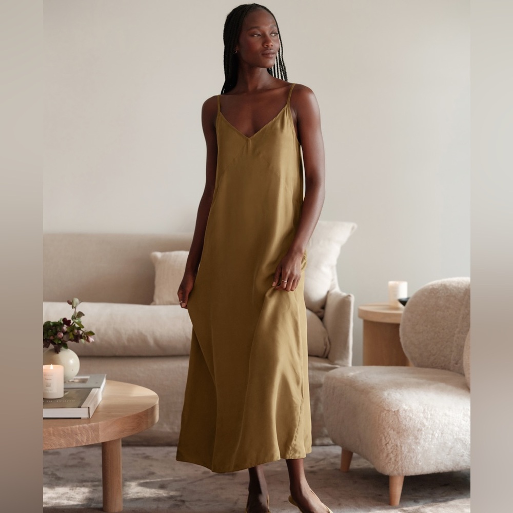 Jenni Kayne Rio Slip Dress Bronze